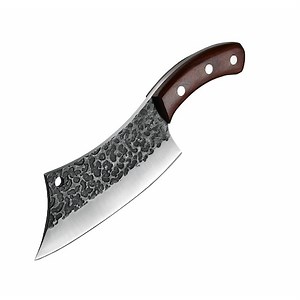 Cutit tip satar, lama forjata, Full Tang, 261mm, husa inclusa, Universal - eMAG.ro