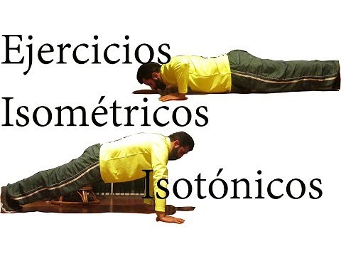 Isometric Exercises and Isotonic Exercises