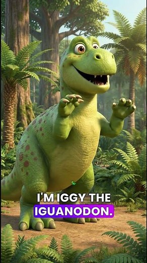 IGUANODON WAS A BIG HERBIVORE DINOSAUR #dinofacts #dinosaur #dinosaurfacts