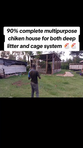 Multipurpose Chicken House for Deep Litter and Cage Systems