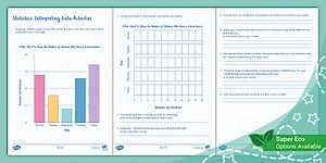 Statistics: Interpreting Data Activities (Ages 8 - 9)
