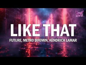 Future, Metro Boomin & Kendrick Lamar – Like That (Lyrics)