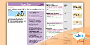 History: Ancient Egypt: Mummified People UKS2 Lesson Pack 3