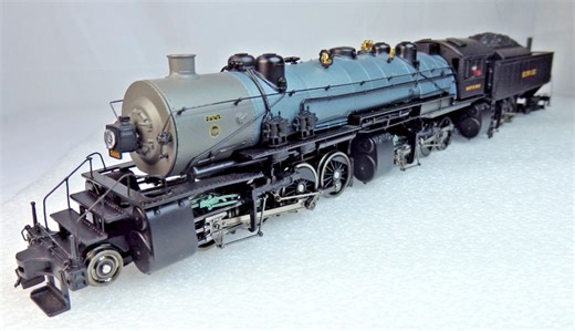 MTH HO 2-8-8-8-2 TRIPLEX STEAM ENGINE "Matt Shay" RUSSIAN IRON PS3 snd smoke