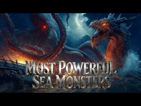 Top 10 MOST POWERFUL SEA Monsters That Ruled the Oceans