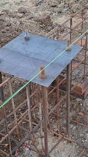 foundation Bolt installation| foundation Bolt kaise fix kare #shorts #fabrication #ytshorts