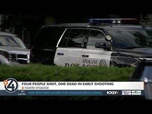 One killed, three hurt in Franklin Park shooting in North Spokane