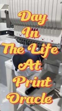 Day In the Life At Print Oracle
