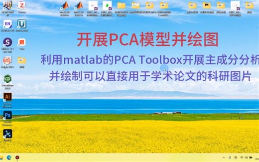 利用matlab的PCA Toolbox开展主成分分析(PCA)并绘制可以直接用于论文发表的科研图片