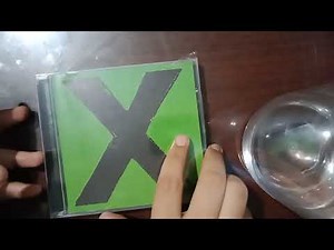 Unboxing CD Ed Sheeran - X album (Indonesia)