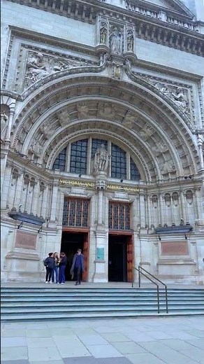 Stepping into the world of art, history, and creativity at the Victoria and Albert Museum, London.