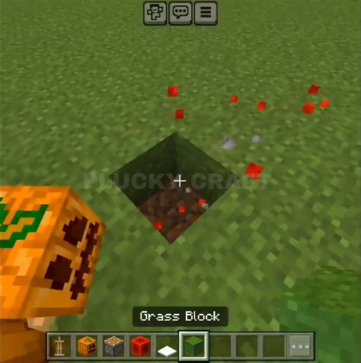 Pumpkin Stack 🎃 In Minecraft #minecraft #shorts #youtubeshorts