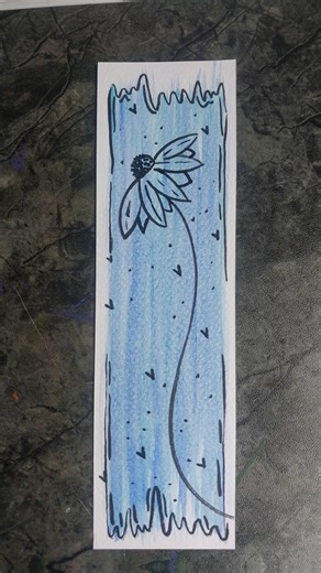 Simple bookmark ideas 🔖 #bookmarks #youtubeshorts #painting