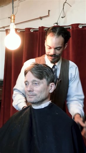 HAIRCUT HARRY | Travel | Film on Instagram: "💡 Put a light on the subject here. -Moustache Jim Always a good time visiting the legendary @moustachejimpresents in Minneapolis❣️🙌🏼💈 Let us know your favorite moment of this YouTube video ✨ #minneapolismn"