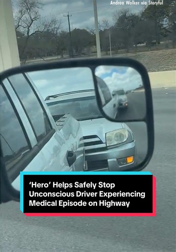 Texas Man Stops Unconscious Driver on Highway