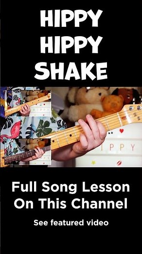 Hippy Hippy Shake #guitar