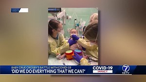 As Amy Crosby drove from South Dakota to Children's Hospital Omaha, she wondered if she'd be driving back without her 1-year-old son, Crue. Crue's history of open-heart surgery and a rare immune disease made contracting COVID-19 so much scarier. More from Joey Safchik KETV: https://www.ketv.com/article/wouldnt-wish-this-on-my-worst-enemy-1-year-old-babys-battle-with-covid-19/38761106 | KETV NewsWatch 7
