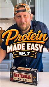 PROTEIN MADE EASY — EP. 7 - Buffalo Bacon Blue Cheeseburger