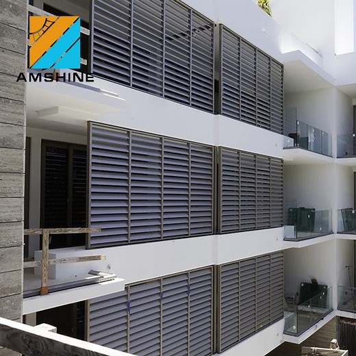 [Hot Item] Factory Exterior Wall Material Aluminum Z Type Louver