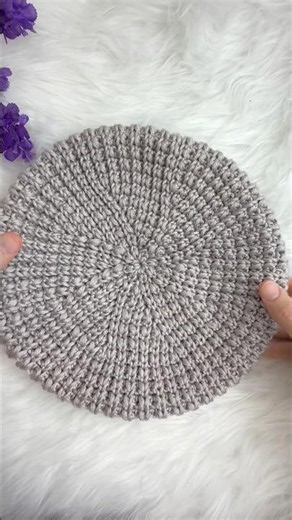 Crochet Classic Beret (ep.2)