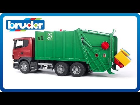 Bruder Toys SCANIA R-series Garbage Truck #03561