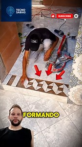 ¿Error convertido en arte? / Mistake turned into art? A simple floor mistake turned into a stunning and safe design in just minutes. Un error en el piso se transformó en un diseño elegante y seguro en pocos minutos. Dato asombroso: el contraste de color puede reducir accidentes en un 60%. ¿Cuánto pagarías por este trabajo? #viralvideo #reel #construccion #disenointeriores #pisoceramico #albañileria | TecnoSabías