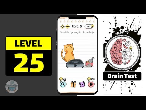 Brain Test Level 25 Walkthrough