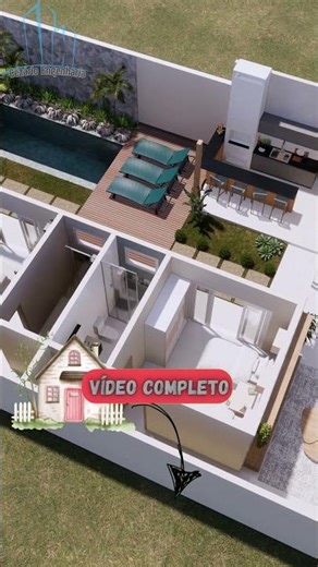 🏡 Very cozy "L" shaped house || 12x25m lot. Code 257B