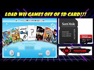 How to load Wii Games off of SD Card on Usb Loader Gx!