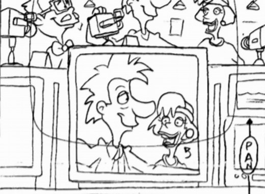 RUGRATS-"Day of the Potty" storyboard