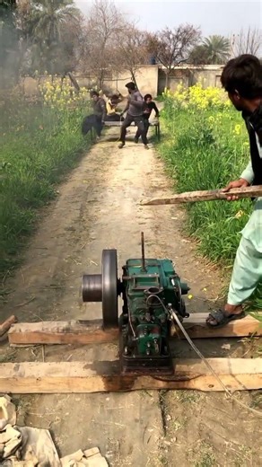 deisal engine starting with big short 😱😱😱