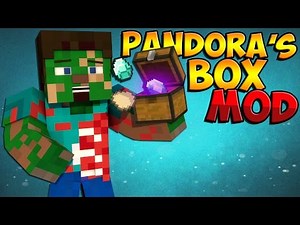 Minecraft Mods: Pandora's Box Mod - SO MANY OUTCOMES! (Minecraft Mod Showcase)