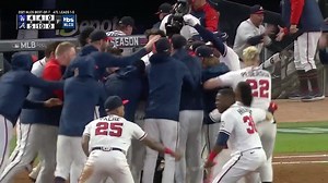 The Atlanta Braves WALK IT OFF for the second straight night 🙌 | MLB on FOX