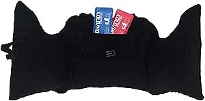 Inspired Comforts Mastectomy Post Surgery Recovery Pillow - Black (Plush Cover)