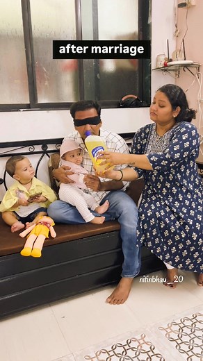 1.7M views · 8.4K reactions | after marriage side effect #marathi #marathimulgi #marathicomedy #reels #comedy #couple #houswife #explore #wife #marriage #foryou #sideeffects #kitchen #recipe #gameover #mumbai #pune #maharashtra | Nitin Pacharane | Facebook