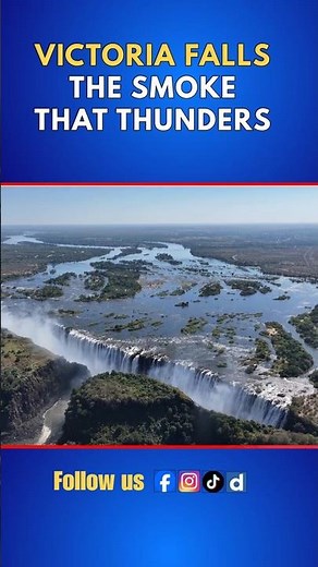 Victoria Falls | One of the Largest Waterfalls on Earth #waterfall
