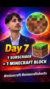 Day 7: Only 4 Subscribers… But I Won’t Stop 💪 Minecraft Challenge