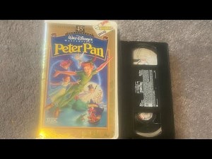Opening to Peter Pan 1998 VHS