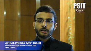Congratulations to Aviral Pandey for his achievement in Infosys Summer of Ideas. . . Admissions open Helpline Numbers : Toll Free :7670998888, 18001802233 Whatsapp Number : 8005332233 / 8004233555 - B.Tech 6386351042- MBA 9454298382- D.Pharma | B.Pharma | M.Pharma 9454061057 - BBA & BCA 6391495421 - MCA Visit us : www.psit.ac.in Online Admission Link : https://admissions.psit.in/ #psitkanpur #bestplacement #bestinfrastructure #admissionopen #aktu #campusLife #lifeatpsit #stayhomestaysafe #mba #p