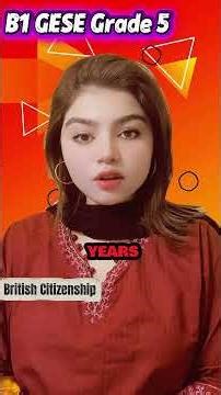 B1 English Test (GESE Grade 5) | SELT British Citizenship| Trinity College London ILR UK