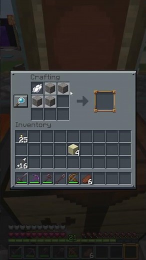 Minecraft Guide: How to craft White Concrete Powder #shorts #minecraft #shortvideo #tutorial #memes