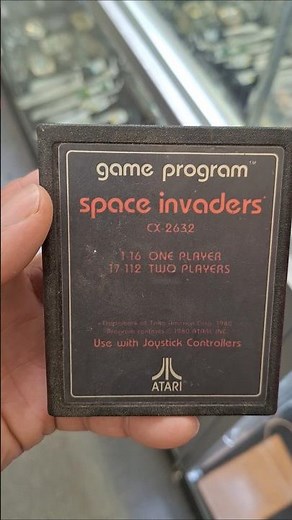 Atari Space Invaders game collectible item #goldhunter137
