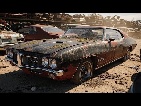 "1973 Pontiac GTO – The Muscle Car That Still Turns Heads!"