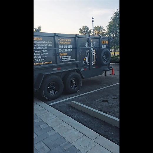 dumpters Rental, Junk Removal N live loads available Serving Broward County N Nearby Areas #dogsoftiktok #traffic #junkmonkeys954 #fyp #realtorlife #commercial #browardcounty #smallbusiness #assetmanagement #blessed #florida #southflorida #sunny #fortlauderdale #beach