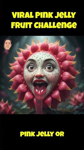 Pink Jelly Fruit Surprise in the Forest