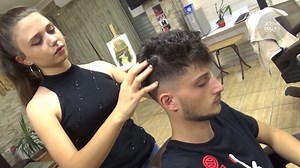 318K views · 11K reactions | ASMR Video lady barber soft touc massage | ASMR Barber HALİL | Facebook