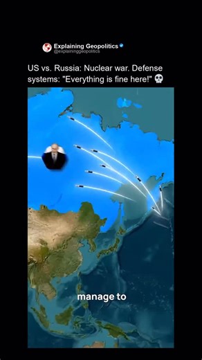 Geopolitics explained simply | You think a first strike guarantees victory? Think again. Two US Ohio-class subs can unleash hundreds of nuclear warheads on Russia in... | Instagram