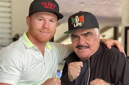 Canelo Alvarez and the incredible inheritance he received from singer Vicente Fernandez before his death