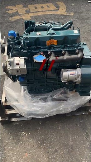 Kubota V2203 New Engine26.5KW /1800RPM #mechanic #engine