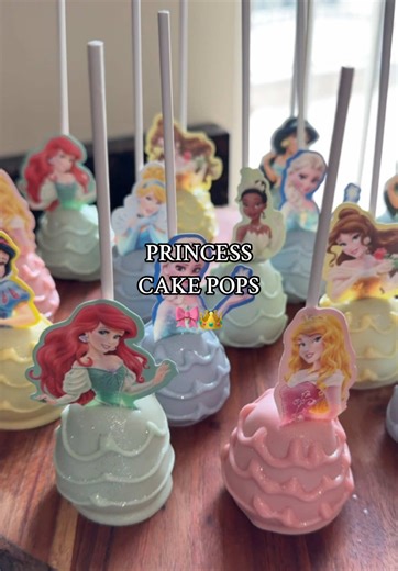 Delicious Princess Cake Pops for Kids' Parties